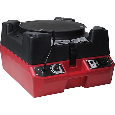 Phoenix Guardian R HEPA Air Scrubber, 500 CFM, Compact, Portable, Carbon Filter option, 2.4 A, Stacks, Duct 4031350